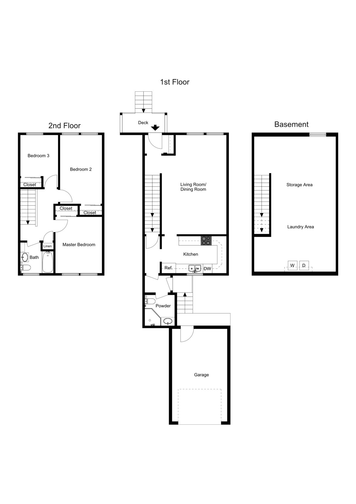 Clearwater 3 Bedroom Home Floor Plan