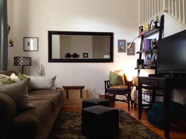 3-bedroom new two story townhome, living room