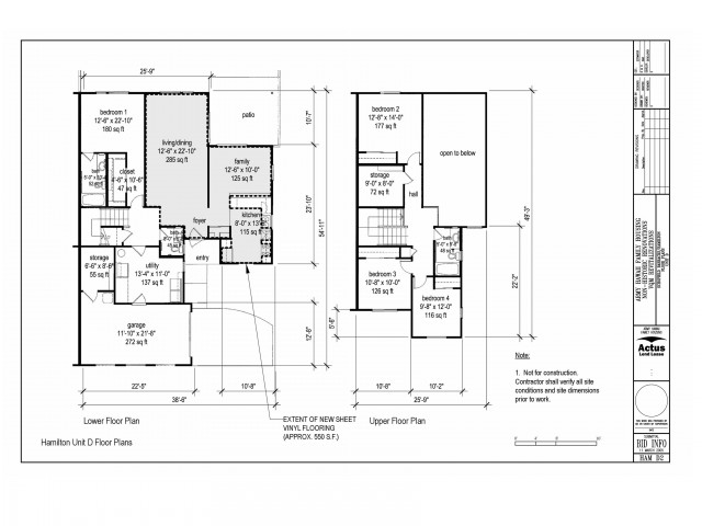 4-Bedroom Townhome Schofield | 4 Bed Apartment | Island Palm Communities