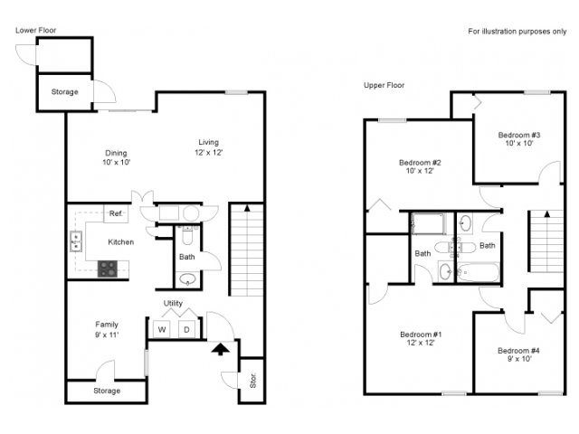 Cavalry Family Housing | Floor plans