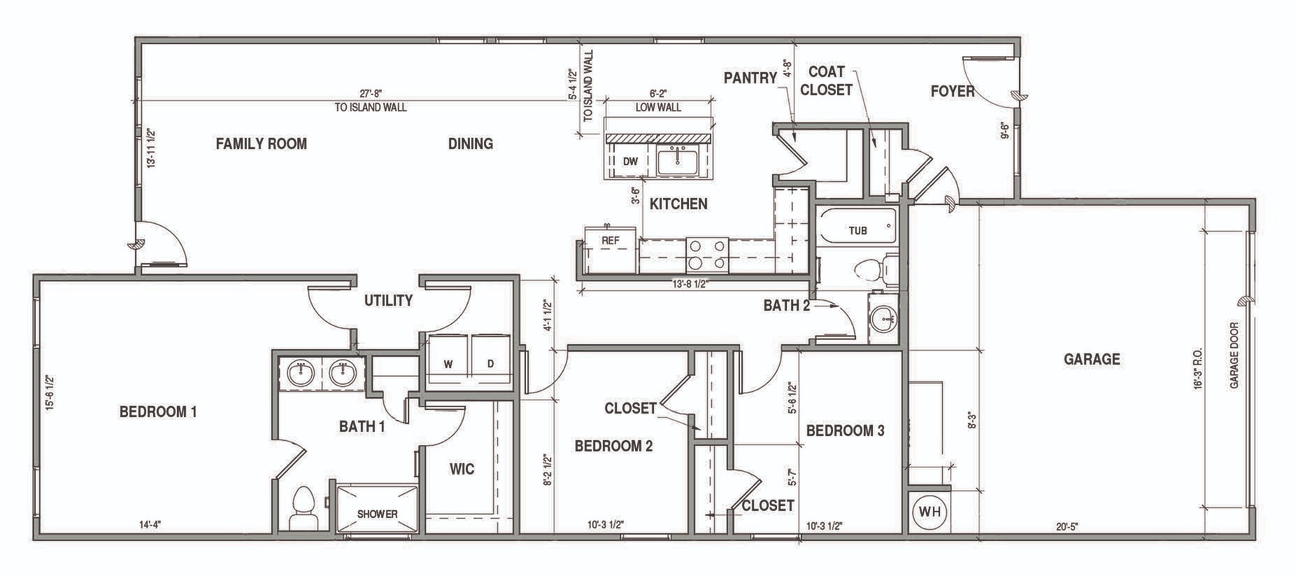 HH Floorplan | Cavalry Family Housing |