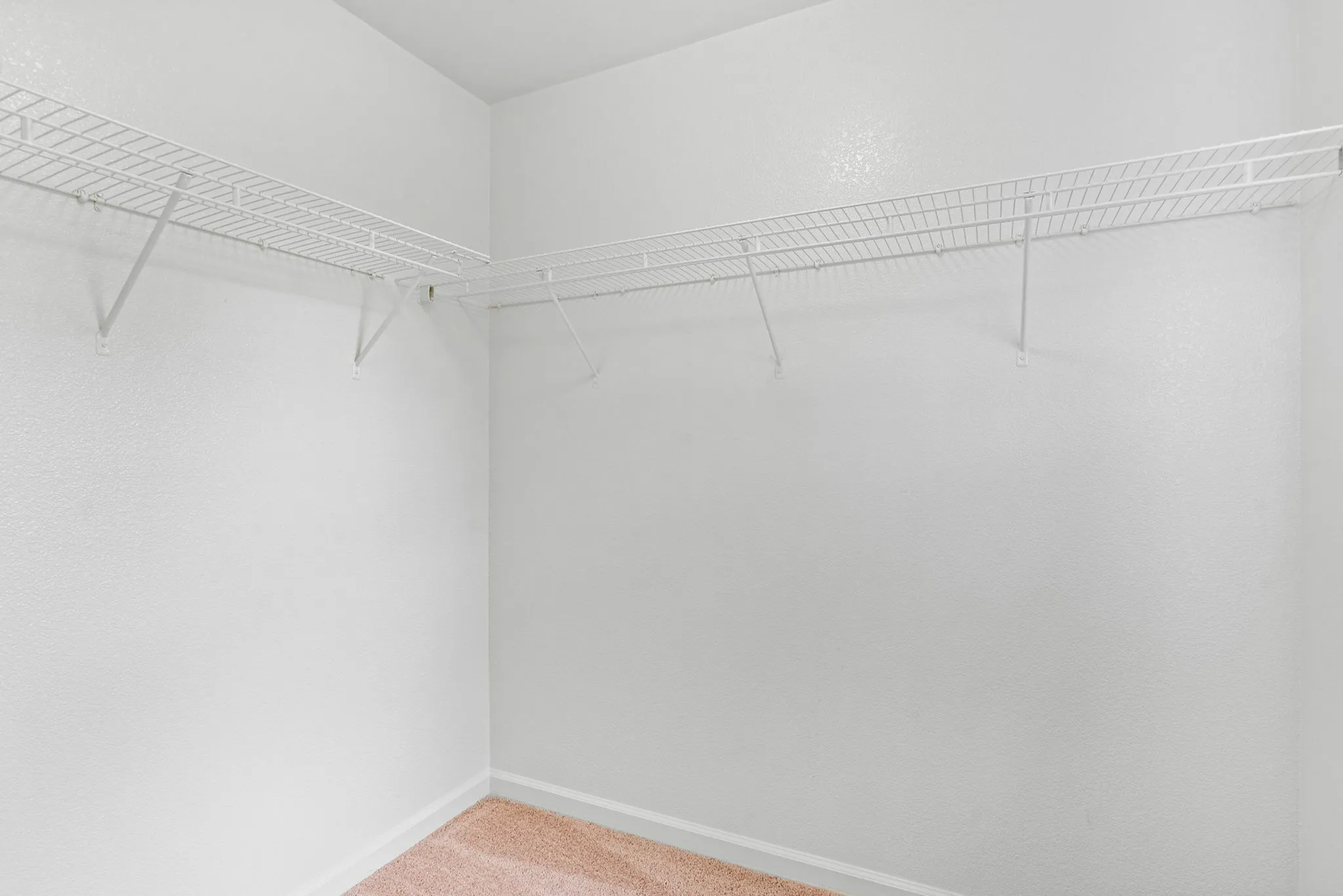 Primary bedroom offers large walk-in closet