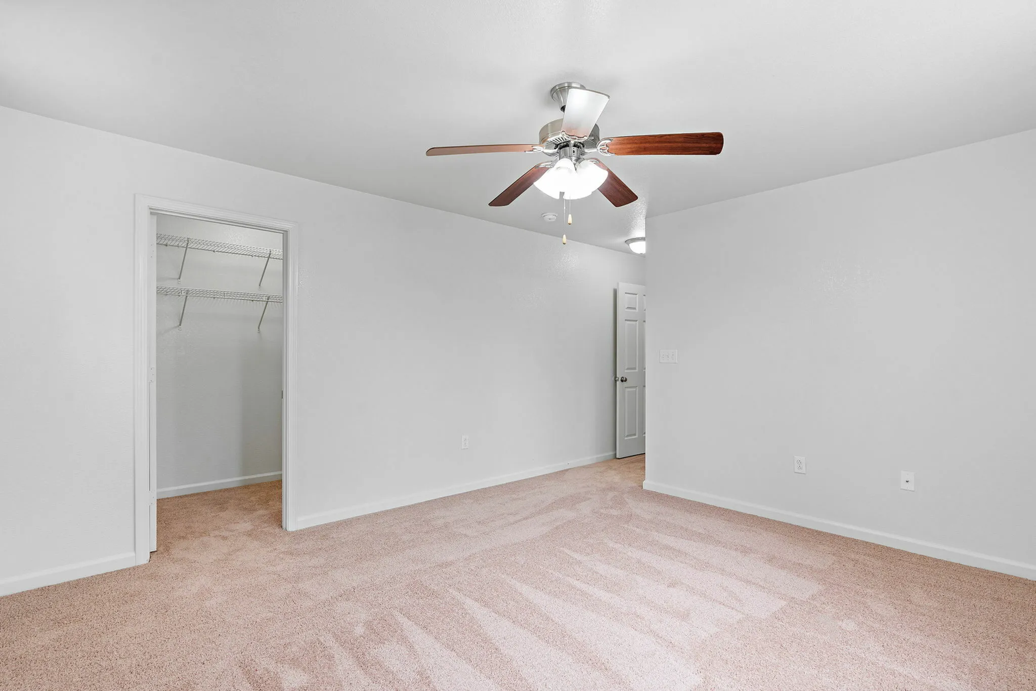 Large bedrooms with ample closet space