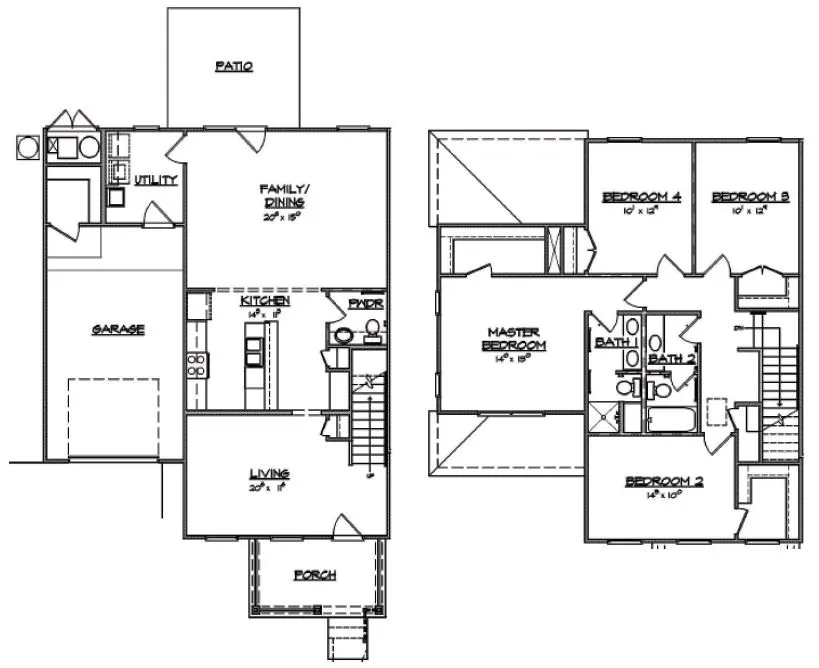 Campbell Crossing 4 bedroom newer homes for military families