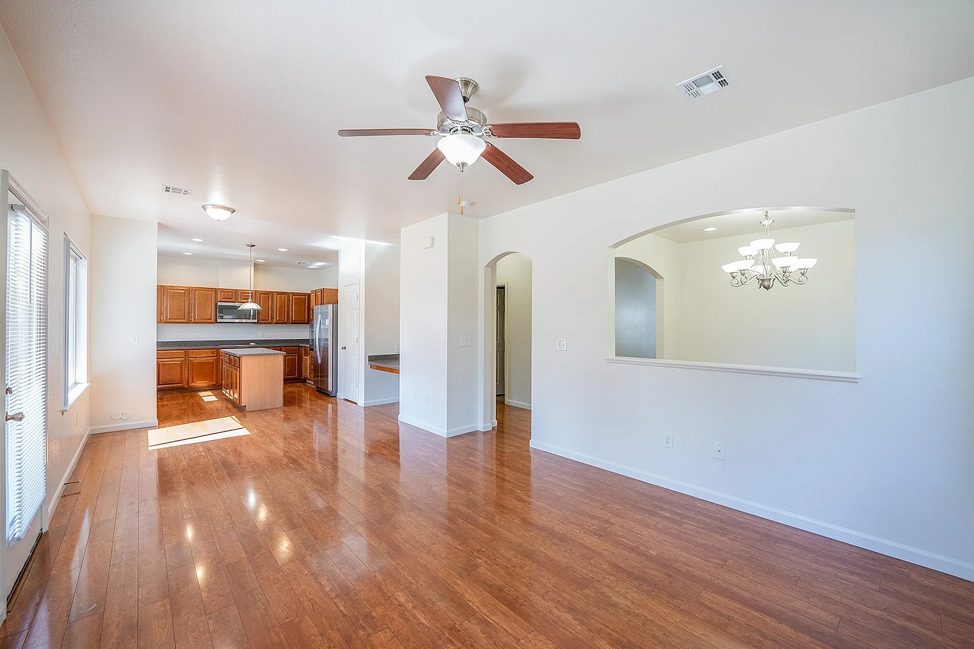 Kitchen and Living Room