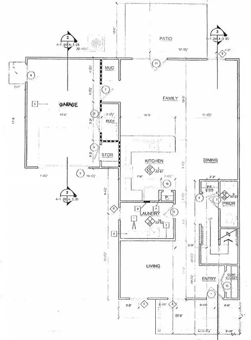 Four bedroom SNCO floor plan | Fort Knox Housing