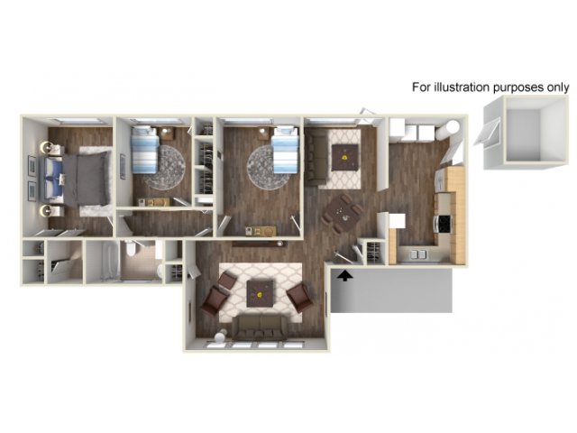 Floor Plan 13 | Ft Cavazos Housing | Cavalry Family Housing