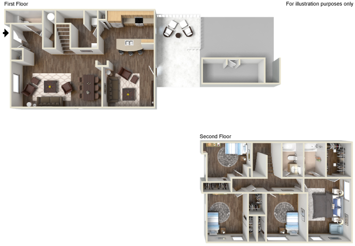 Floor Plan 24 | Cavalry Family Housing | Cavalry Family Housing