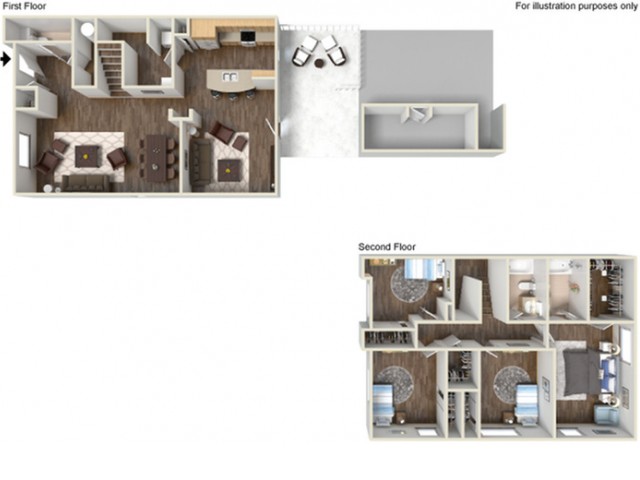 Floor Plan 26 | Fort Cavazos Housing | Cavalry Family Housing