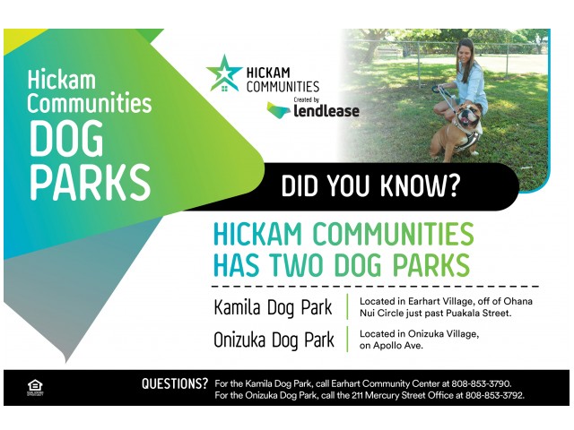 Image of Dog Park for Hickam Communities