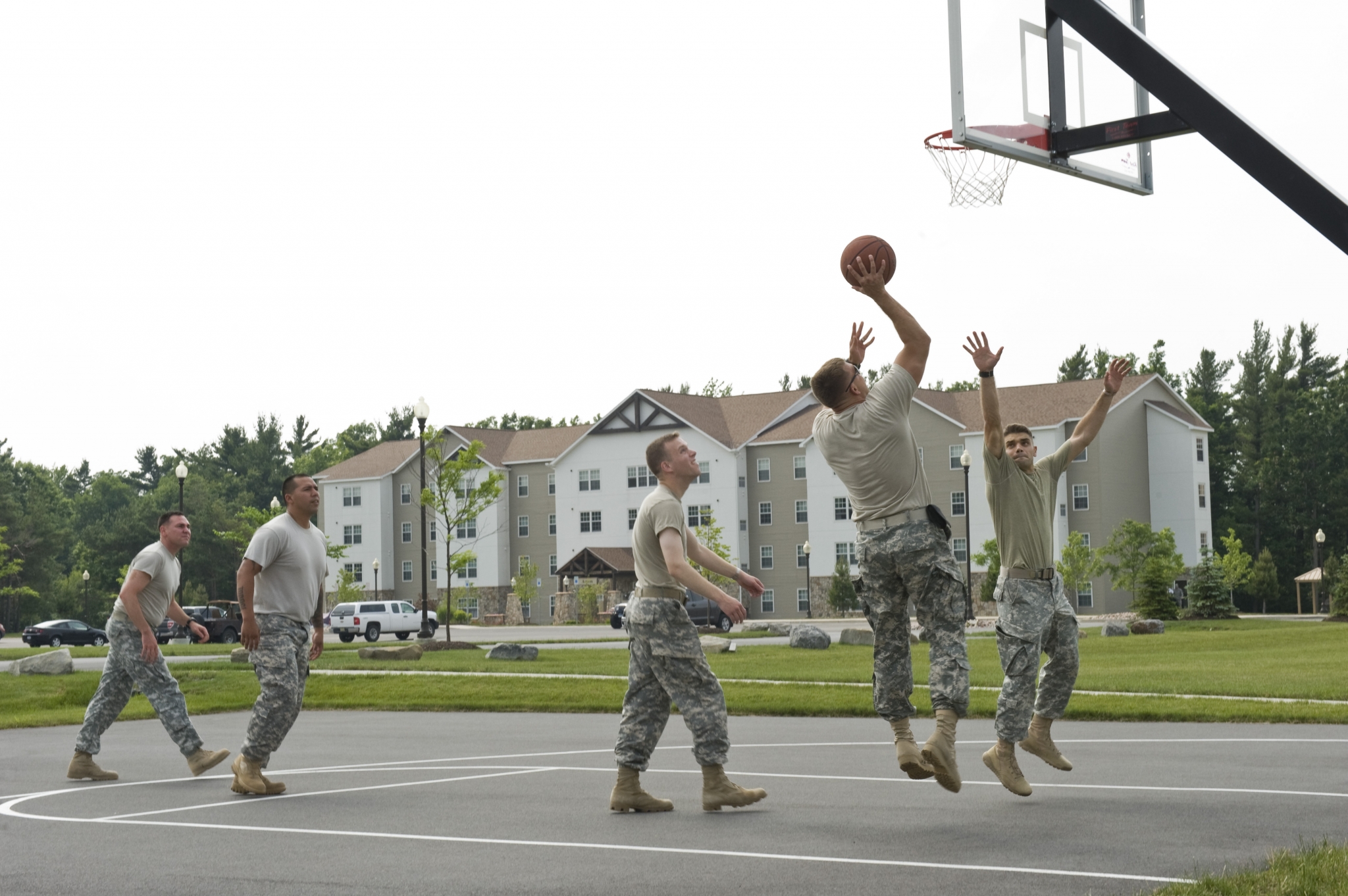 Basketball Court | On Post Housing Fort Drum