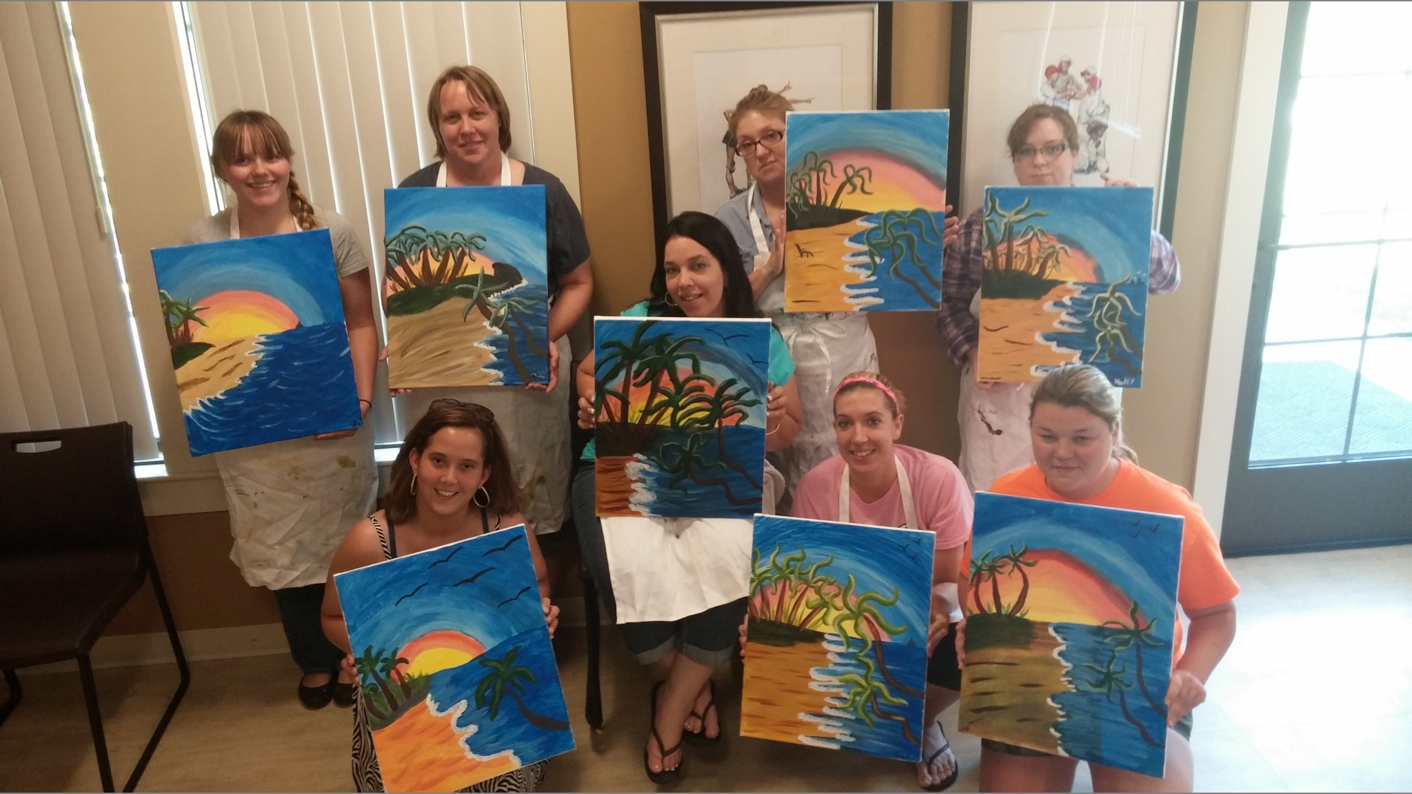 Westover Housing Resident Events | Resident Painting Event