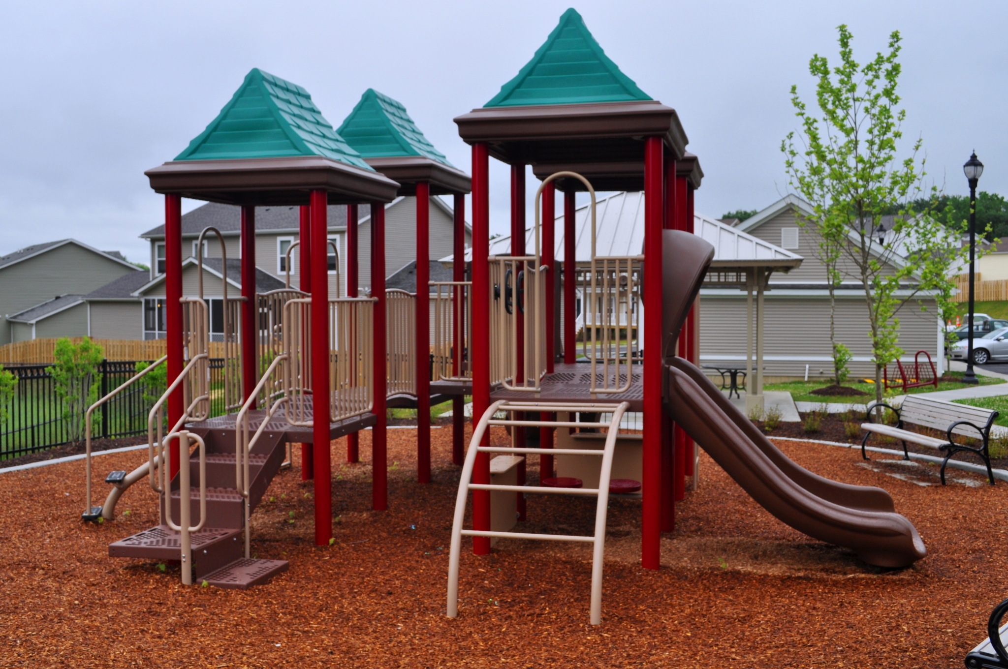 Resident Amenity | Outside Playground | Wood Chips