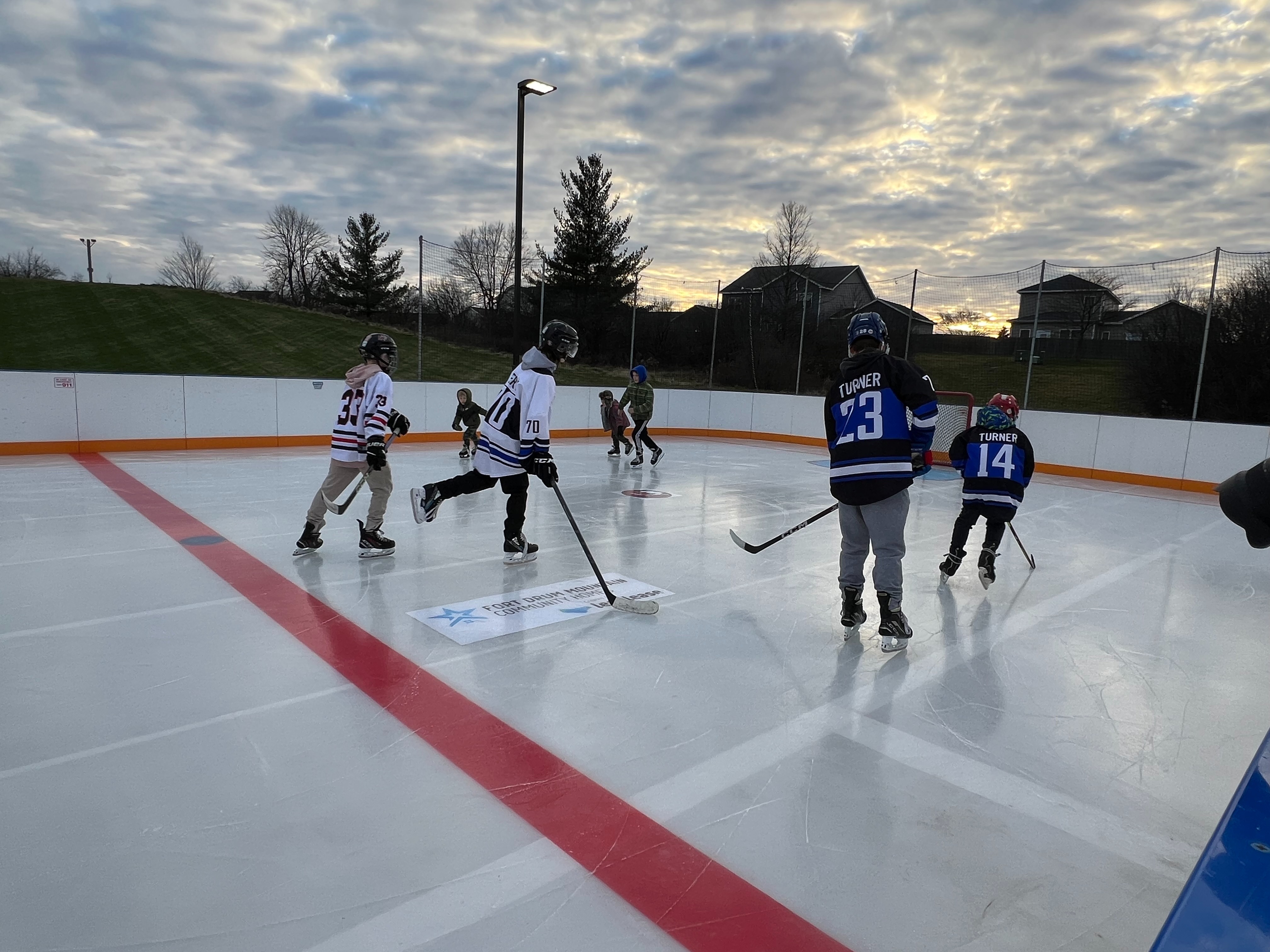 Ice skating rink