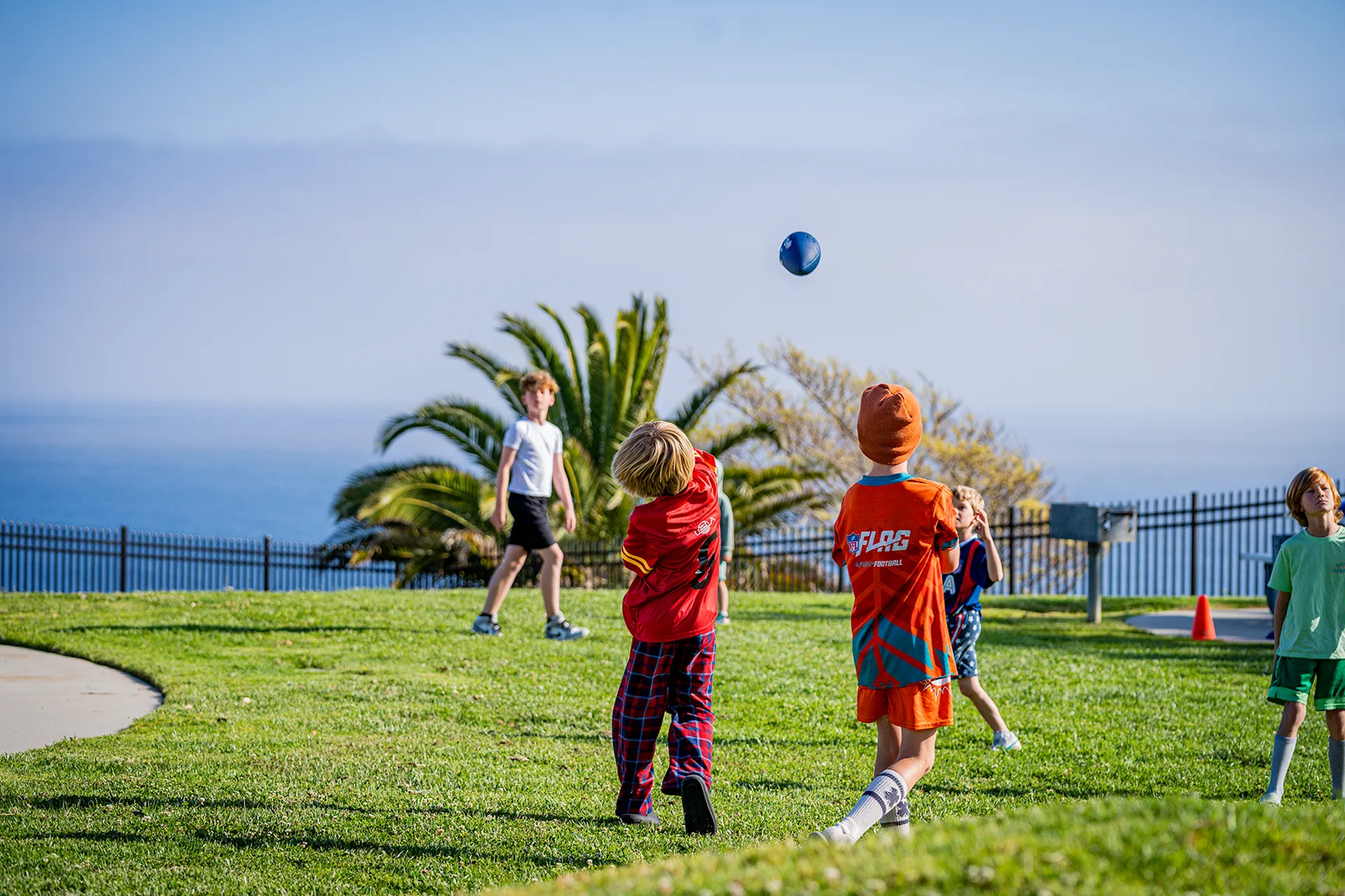 Children Playing at TVC LA\'s picnic area