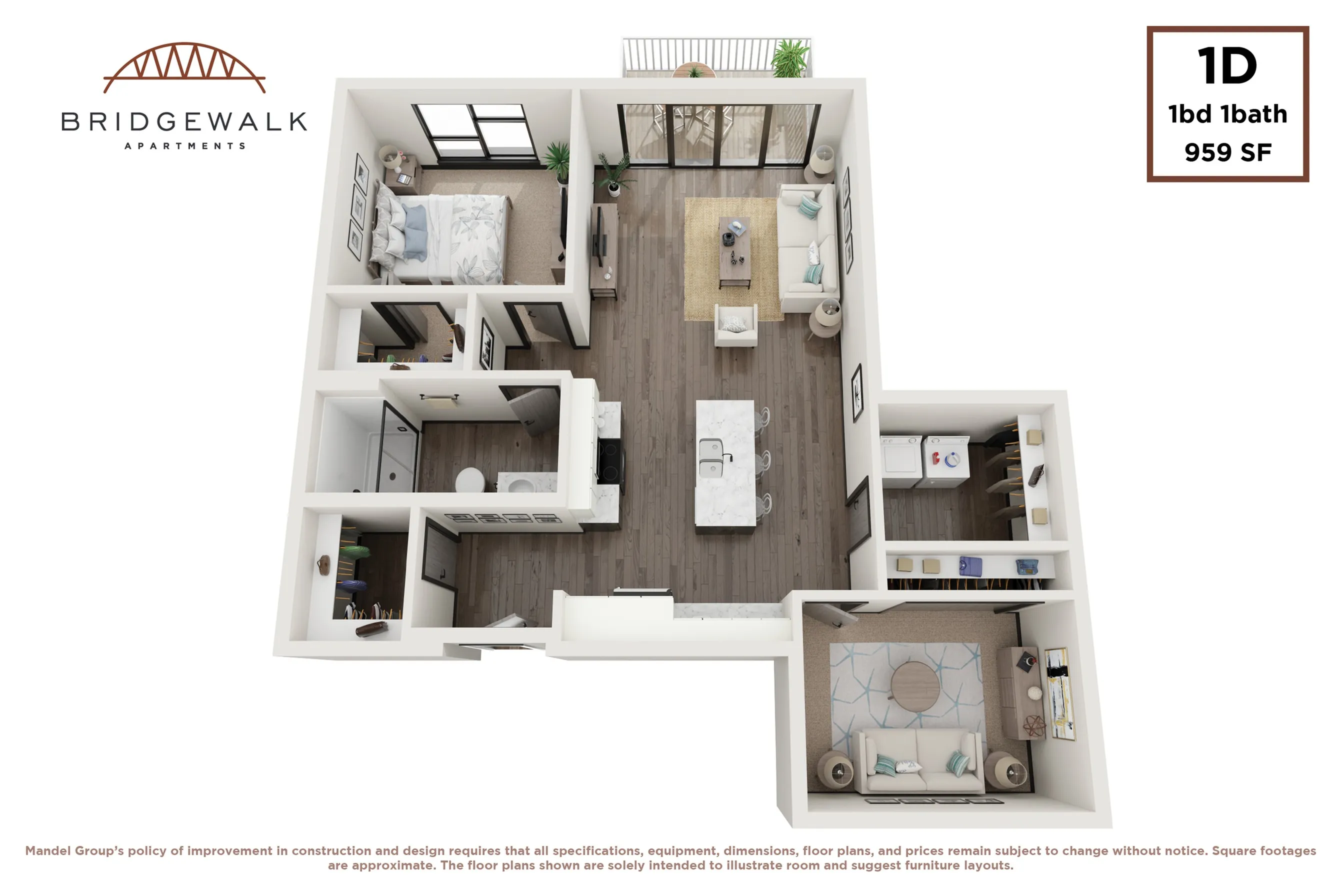 1 Bedroom 1 Bath