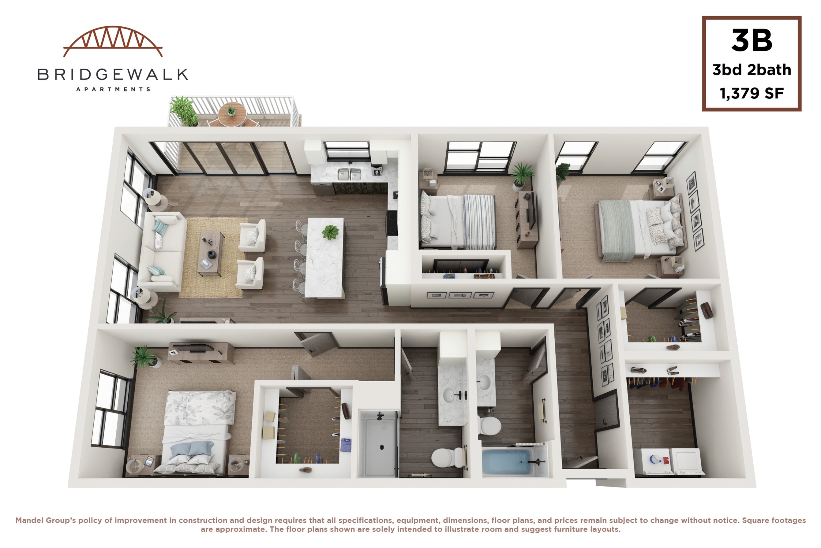 3 Bedroom 2 Bath