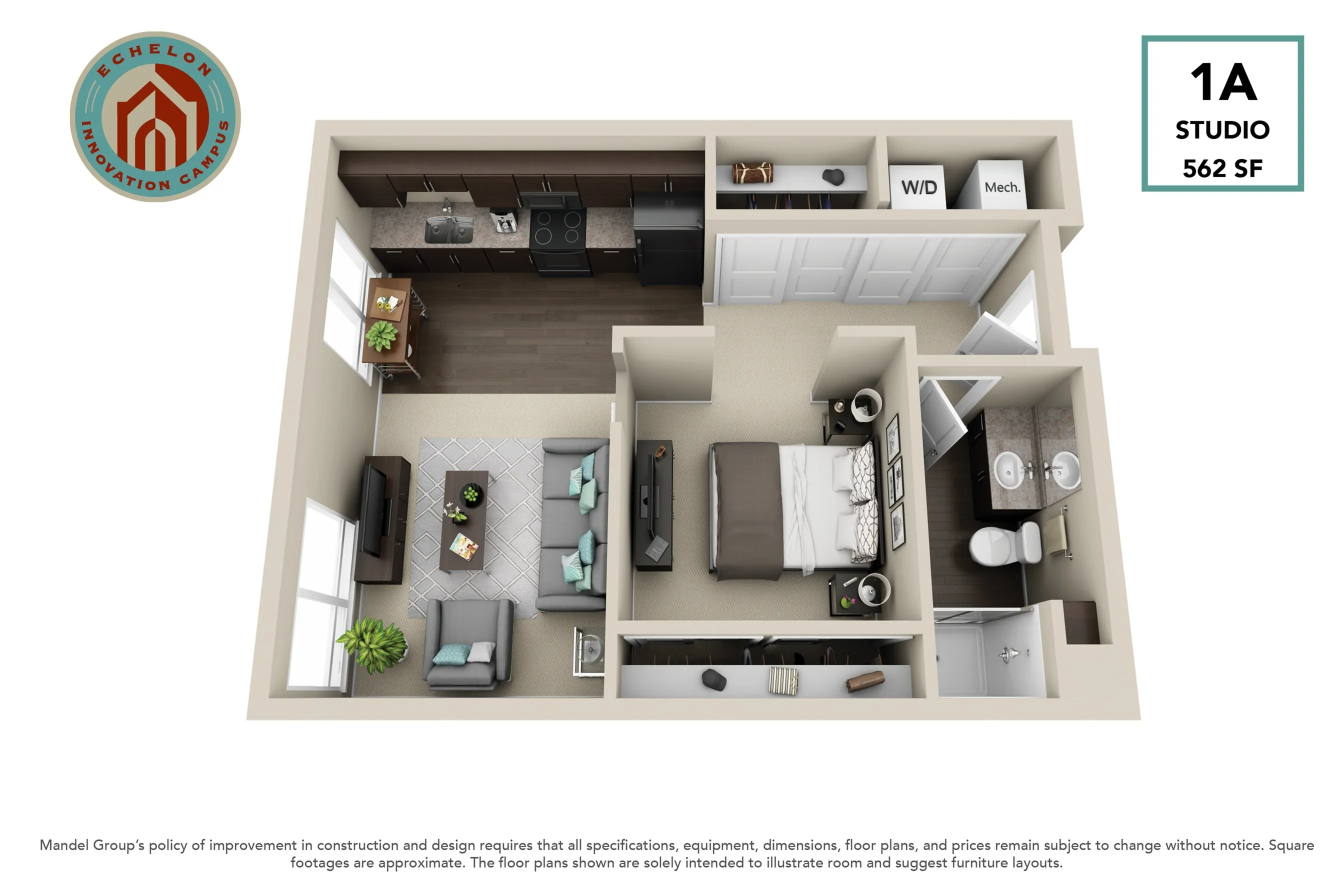 Studio 2 Bed Apartments Check Availability Echelon Apartments at