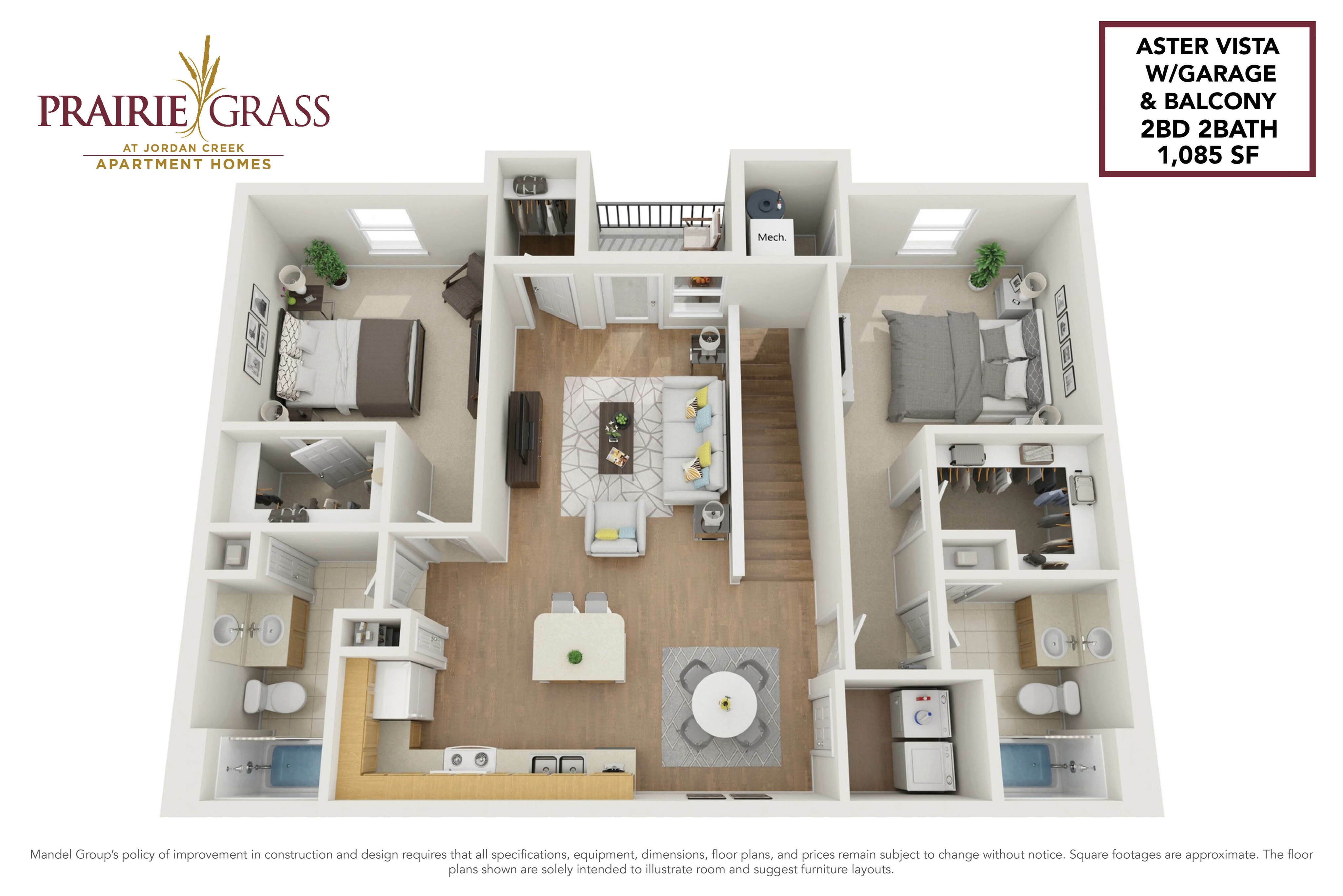 Aster Vista W/Garage and Balcony