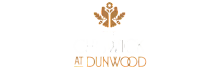 Elegant logo for The Chiswick at Dunwood, featuring a stylized floral and bird design in sophisticated gold and white tones.
