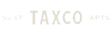 Elegant 5th Street Taxco Apartments logo with classic serif typography, offering a touch of sophistication.