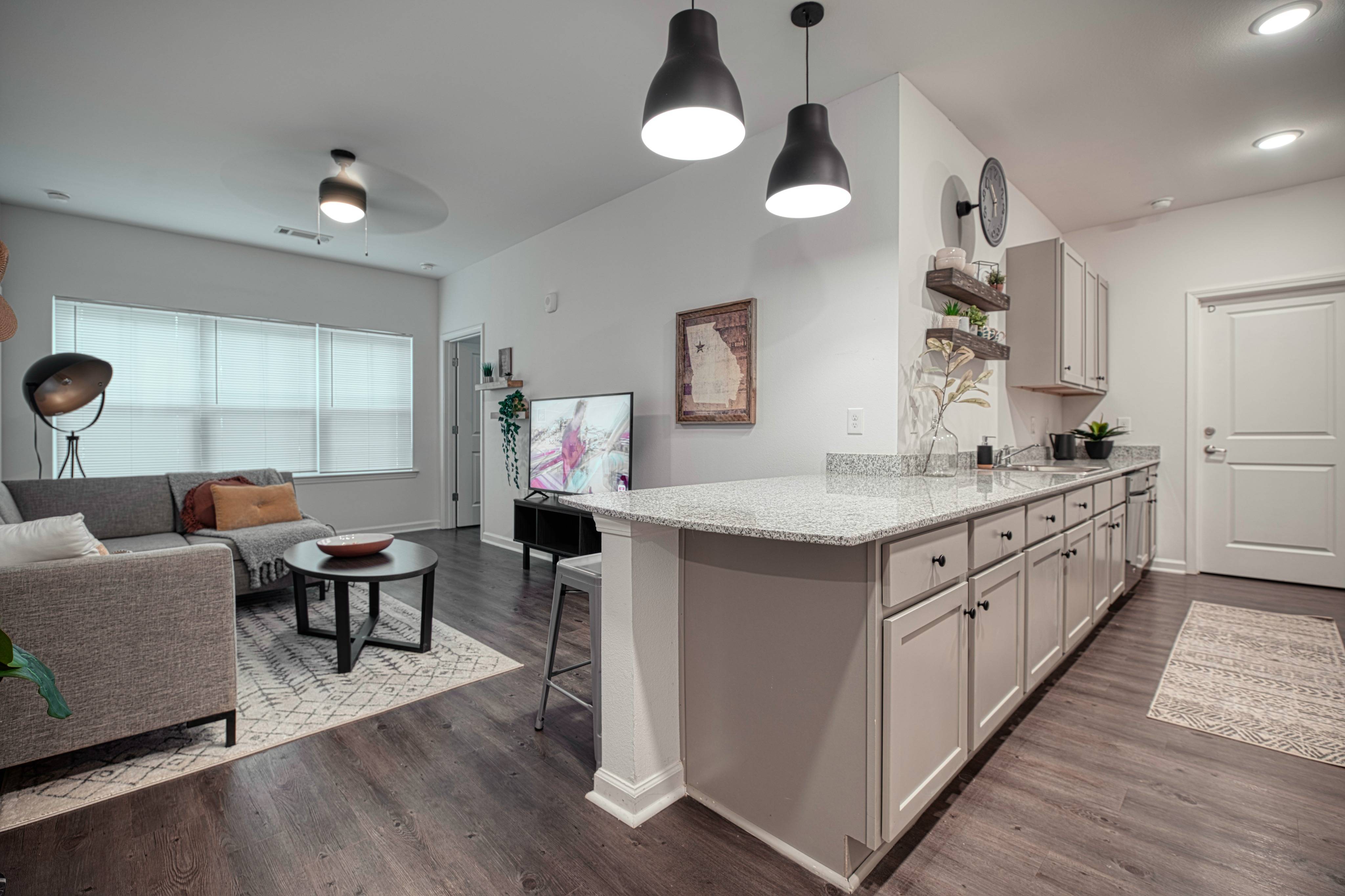 Modern Kitchen | Carrollton GA Apartment For Rent | Bellamy Carrollton