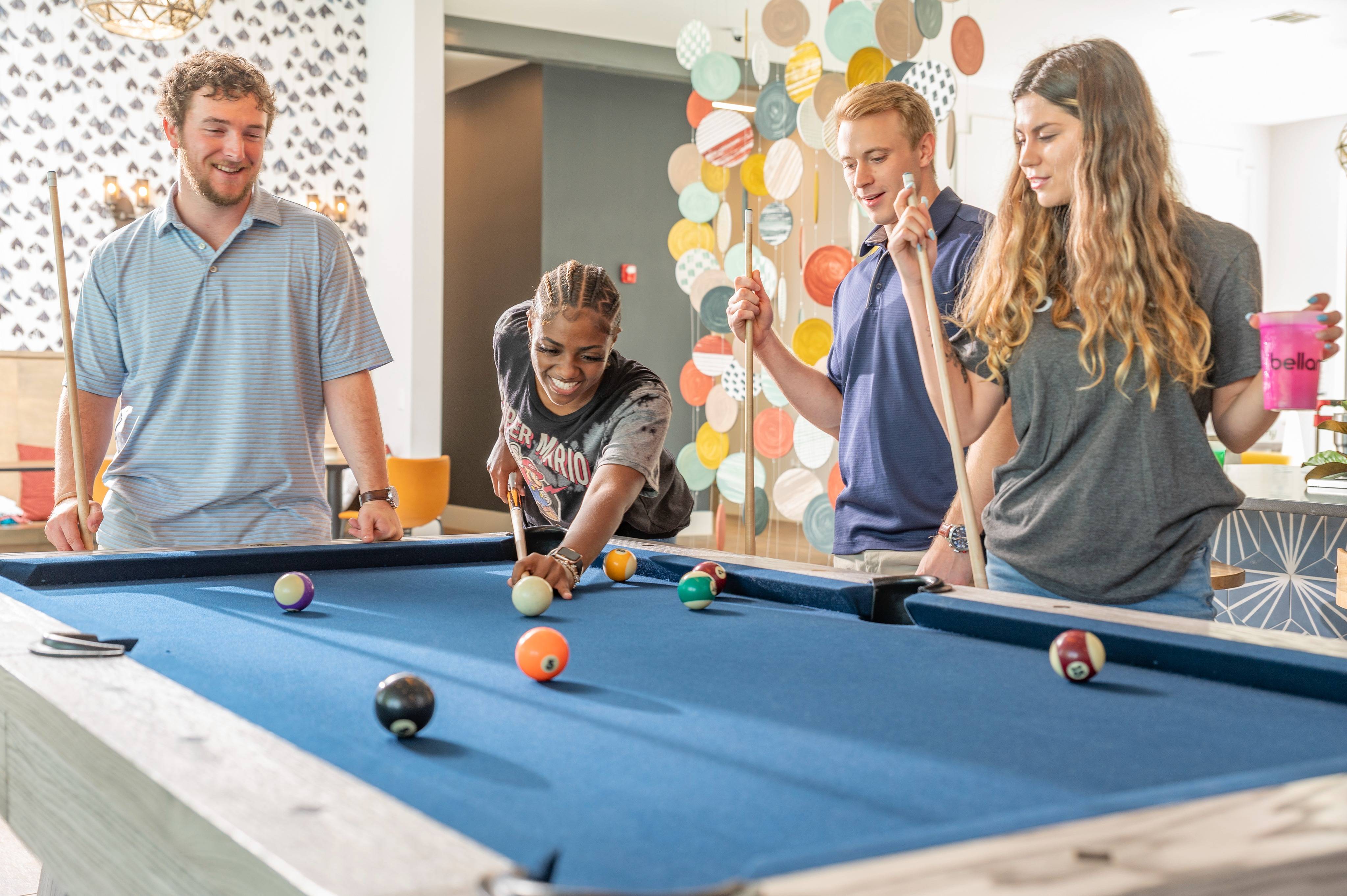 Pool Table | Carrollton GA Apartment For Rent | Bellamy Carrollton