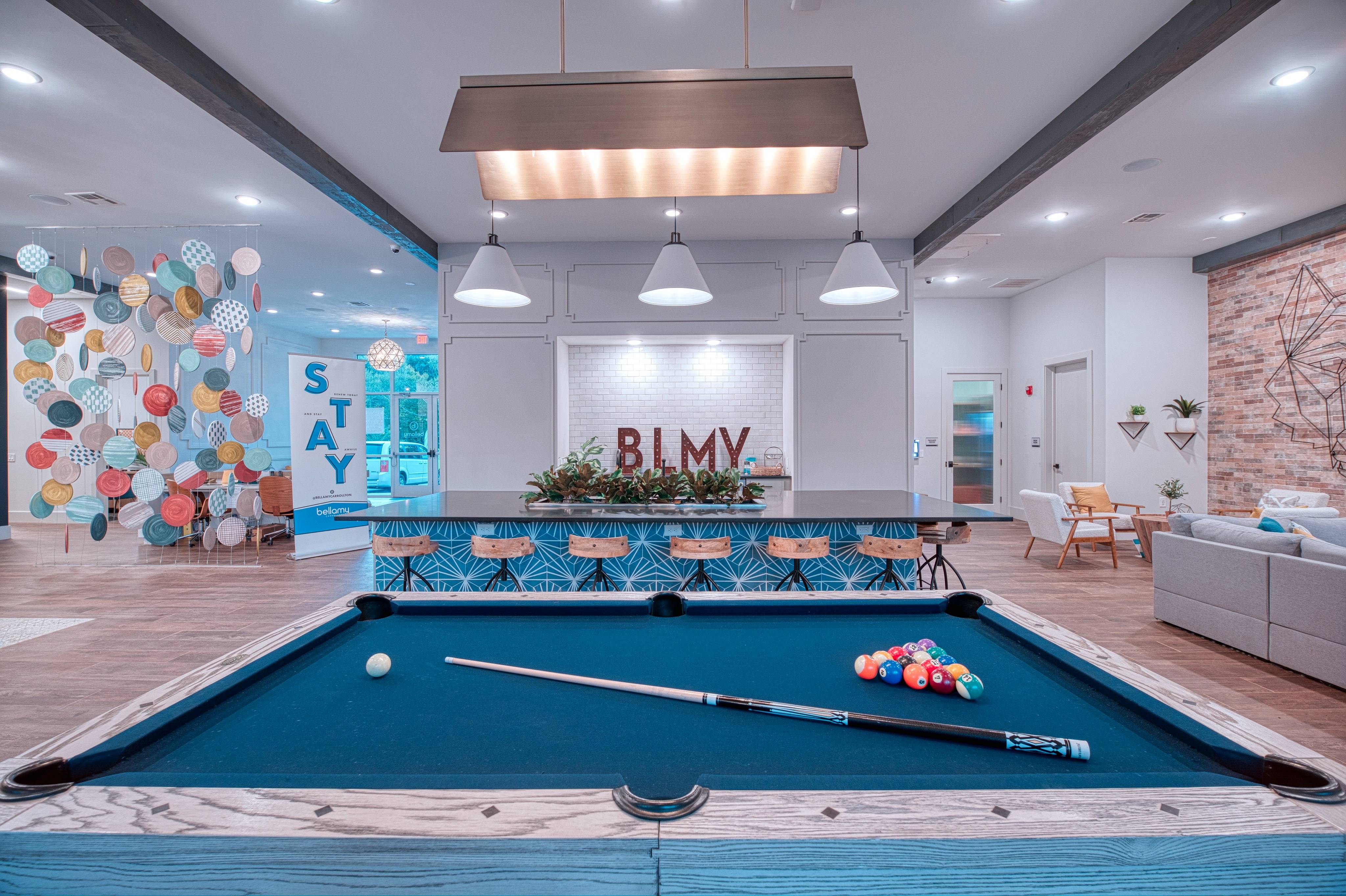 Billiards | Carrollton GA Apartment For Rent | Bellamy Carrollton