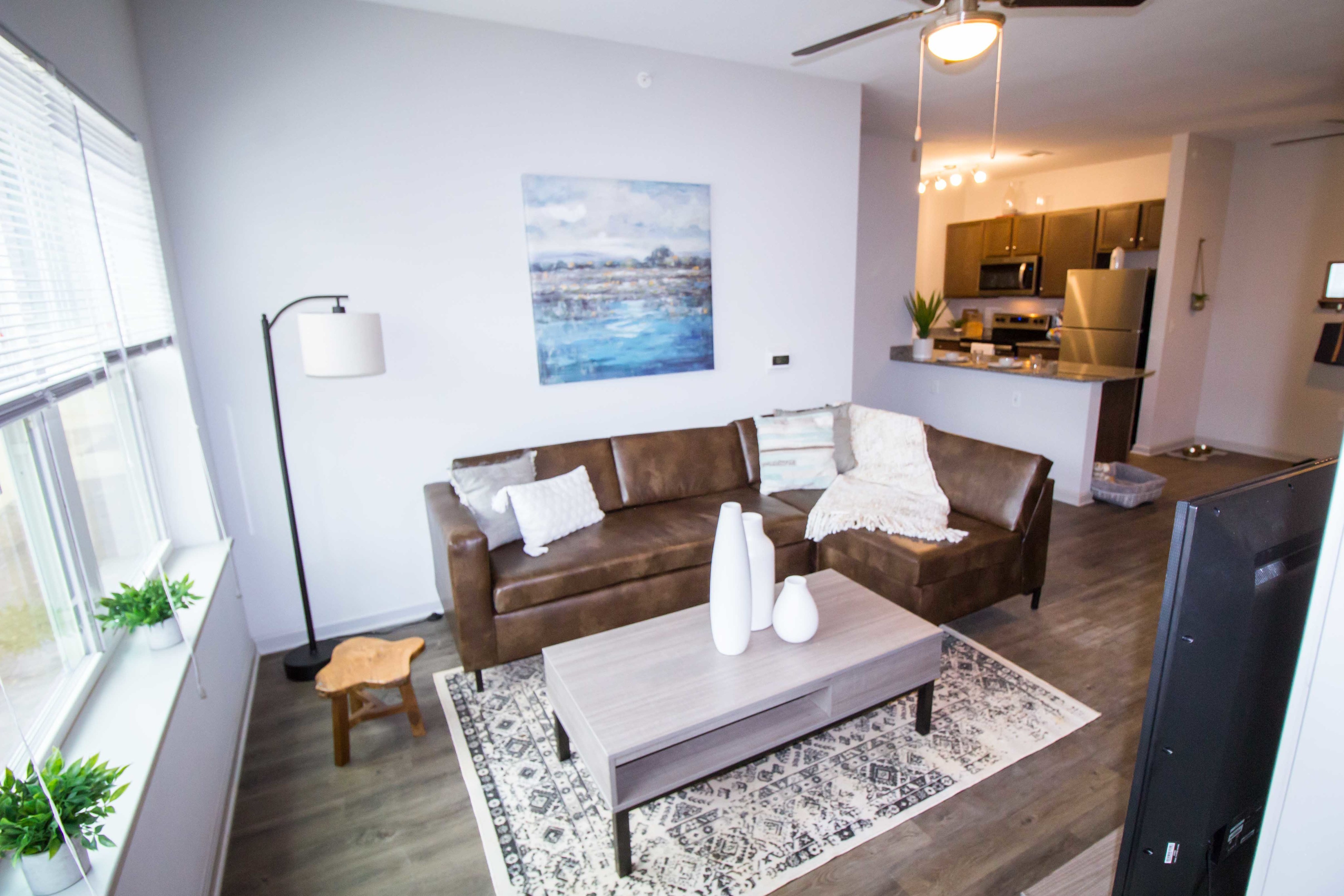 Elegant Living Room | Apartments for rent in Florence, AL | Bellamy Florence