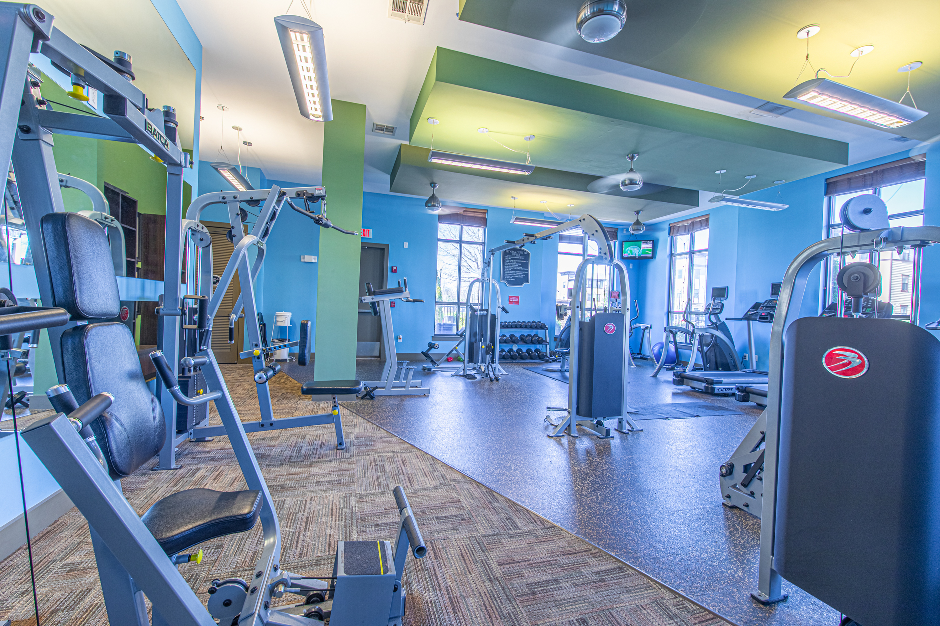 Image of State of the art fitness center with free weights for Bellamy Milledgeville