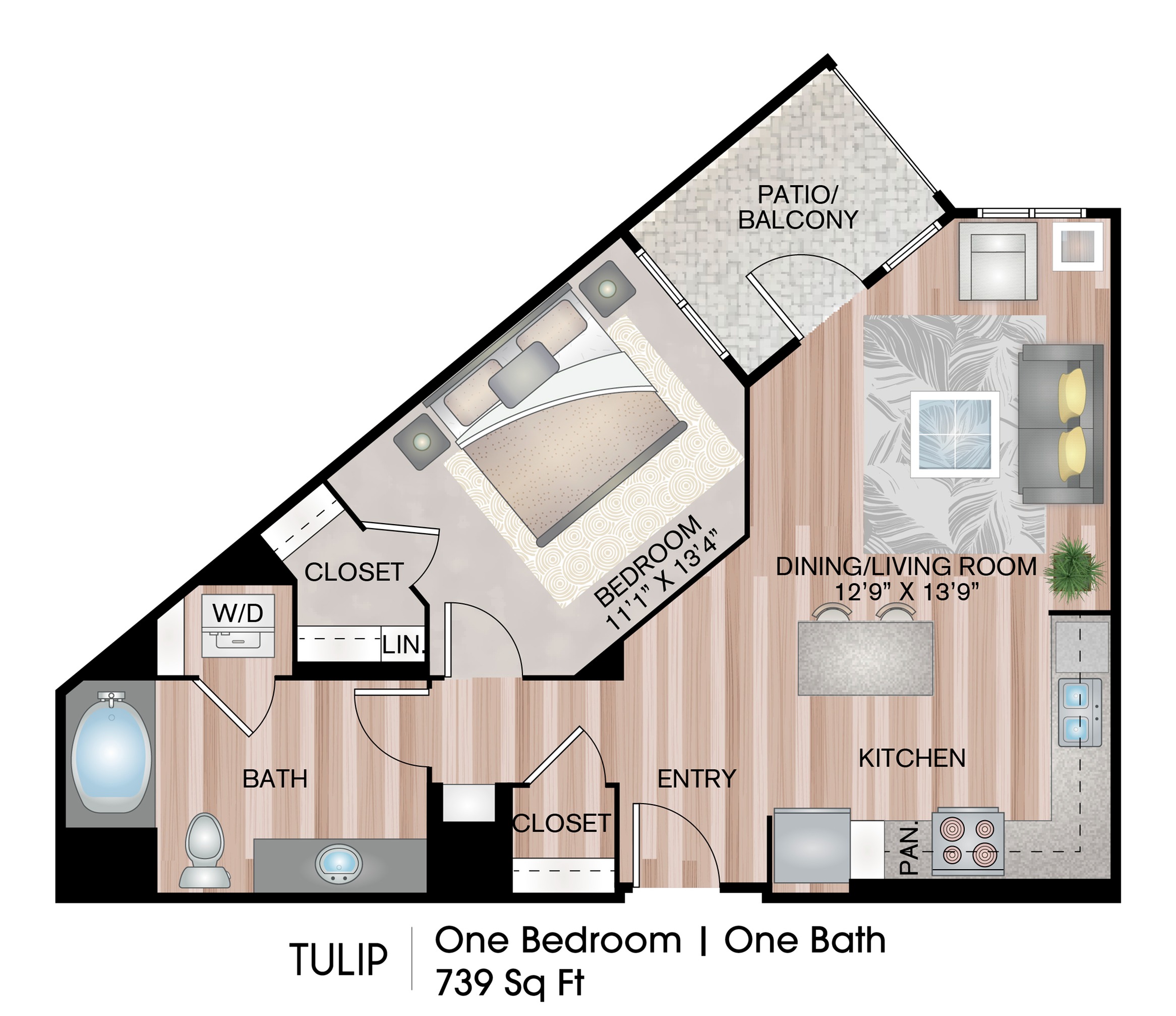 Single Bedroom Apartments San Jose