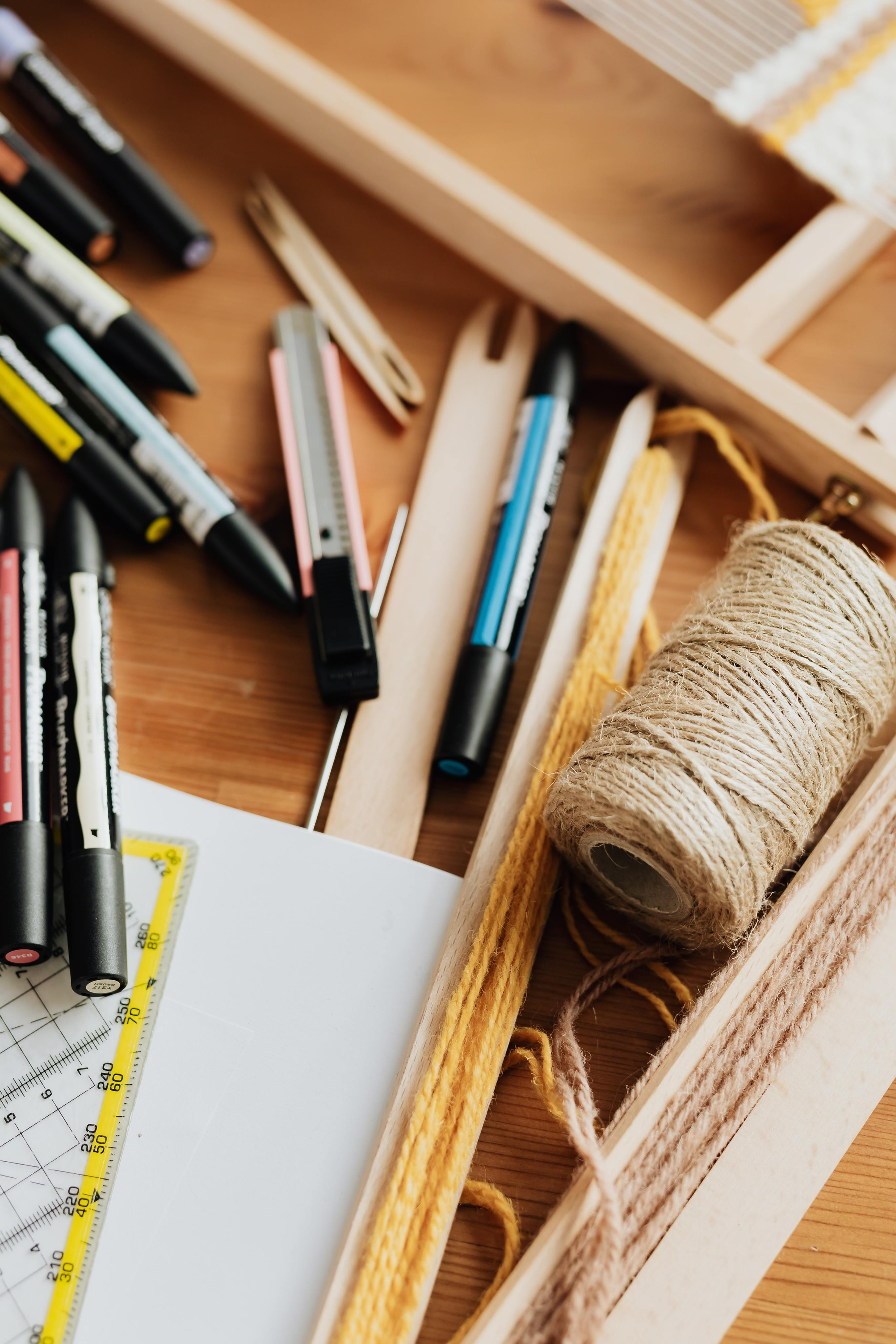 Supplies and tools needed to apply these easy tips to organize your apartment. 