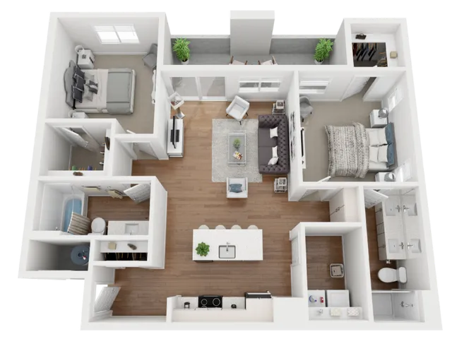 oxford floor plan 3d