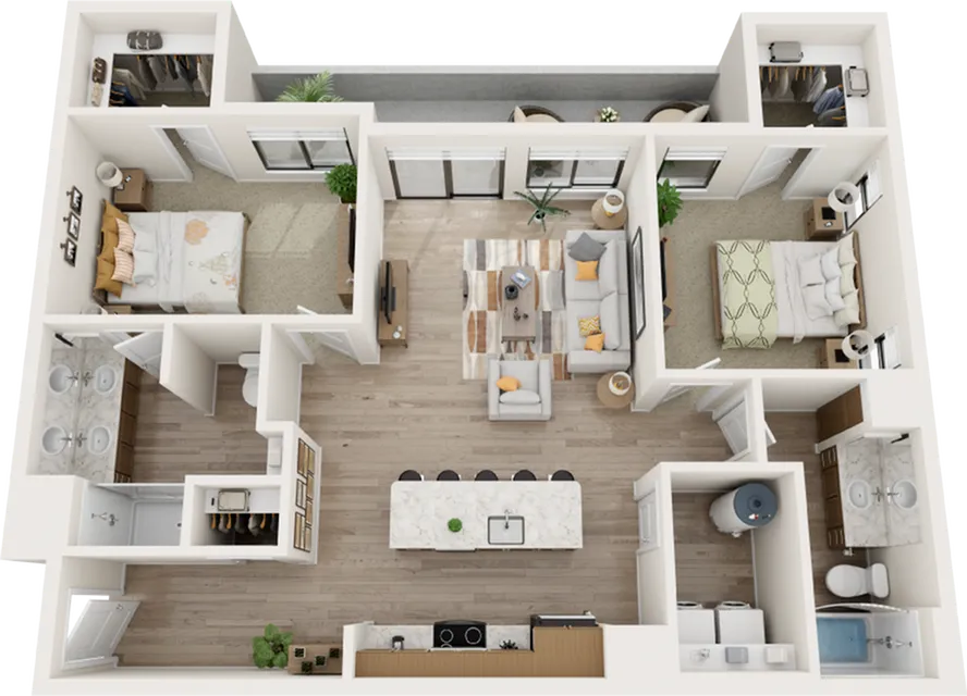 Acero Harvest Station - Sapphire Floor Plan