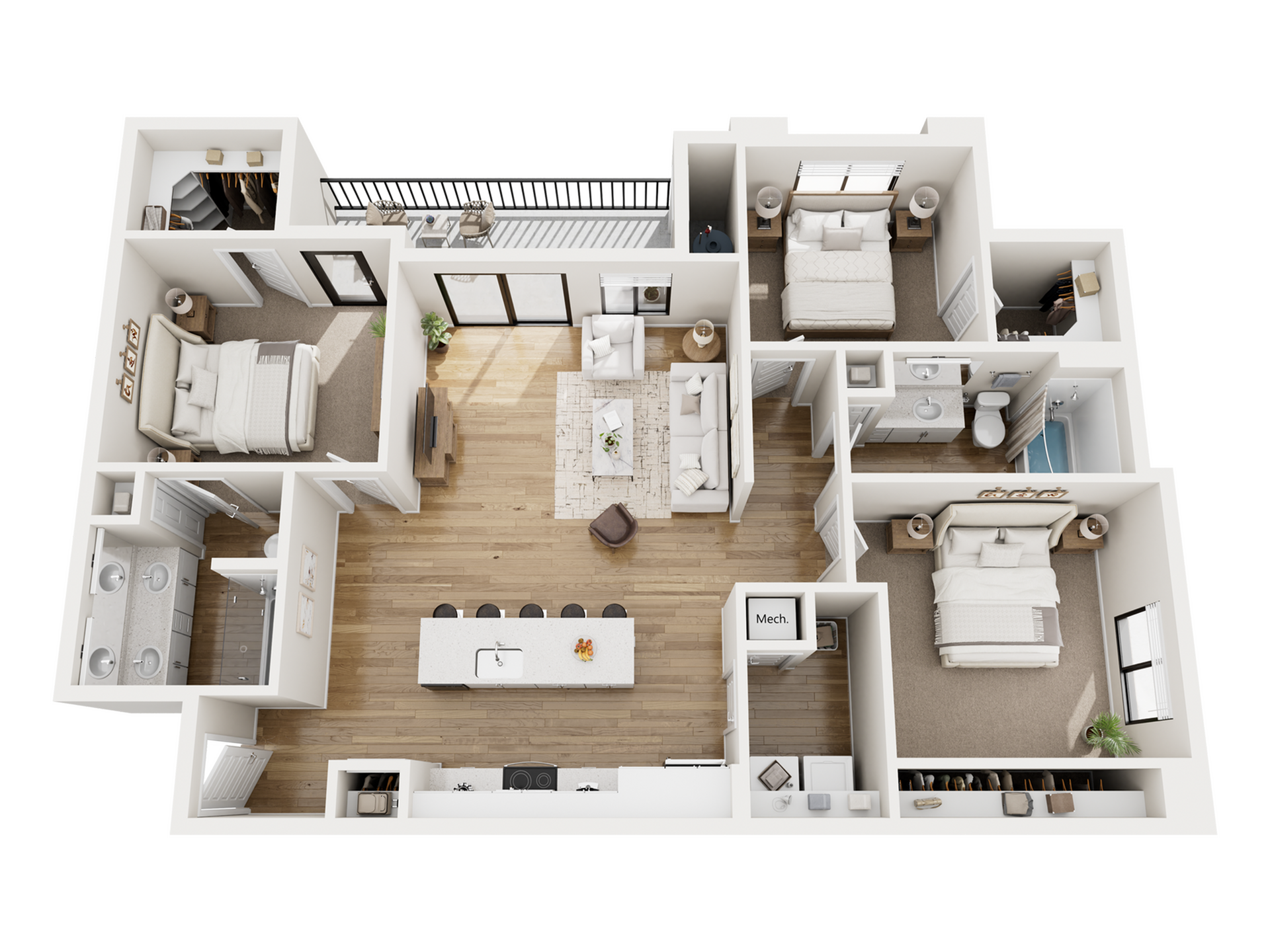Meritum Sonoran Desert - Steel 3D