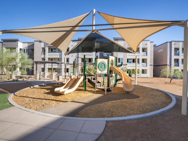Apartments with playground