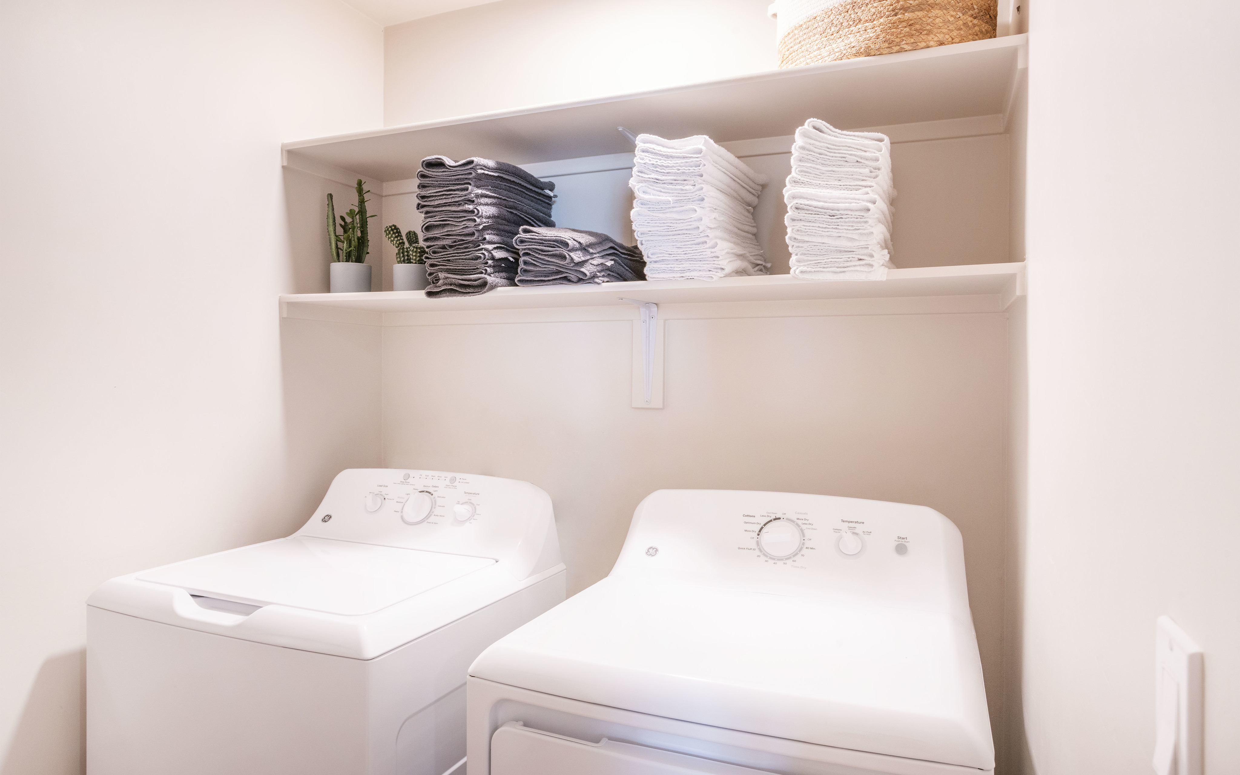 washer and dryer in-home
