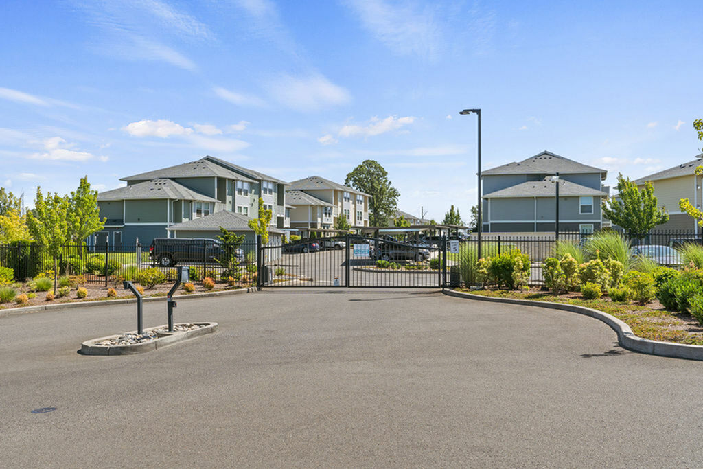 gated community with secure access