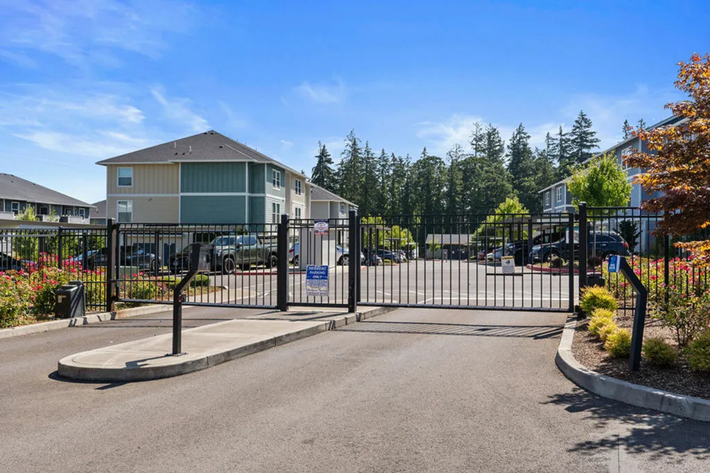 gated community with secure access