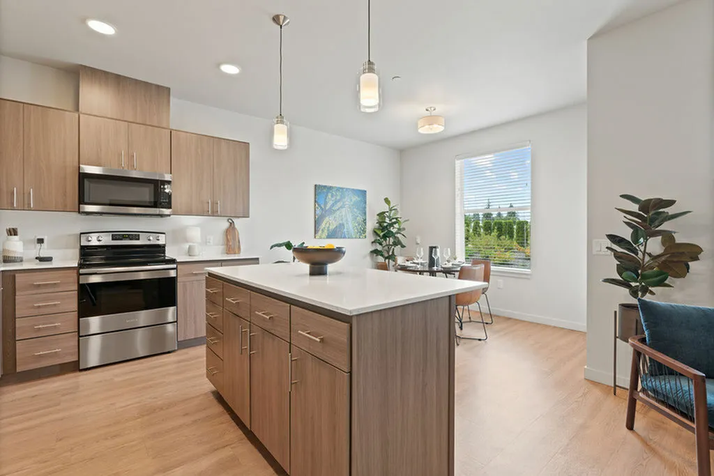 apartments with quartz counters