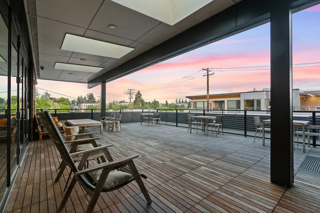 rooftop deck