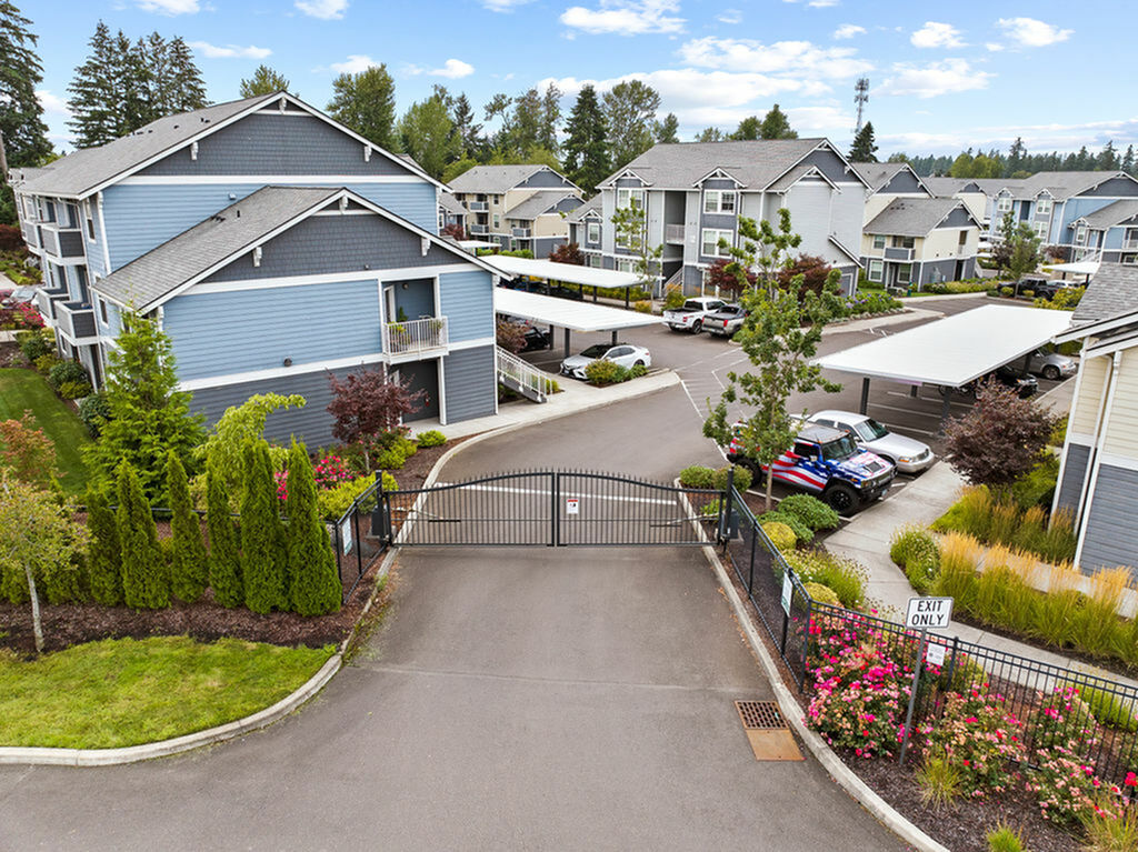 gated community with secure access