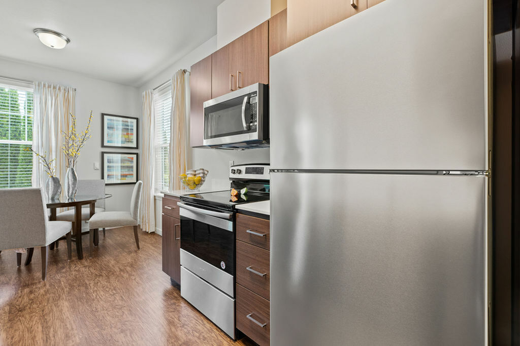 stainless steel appliances