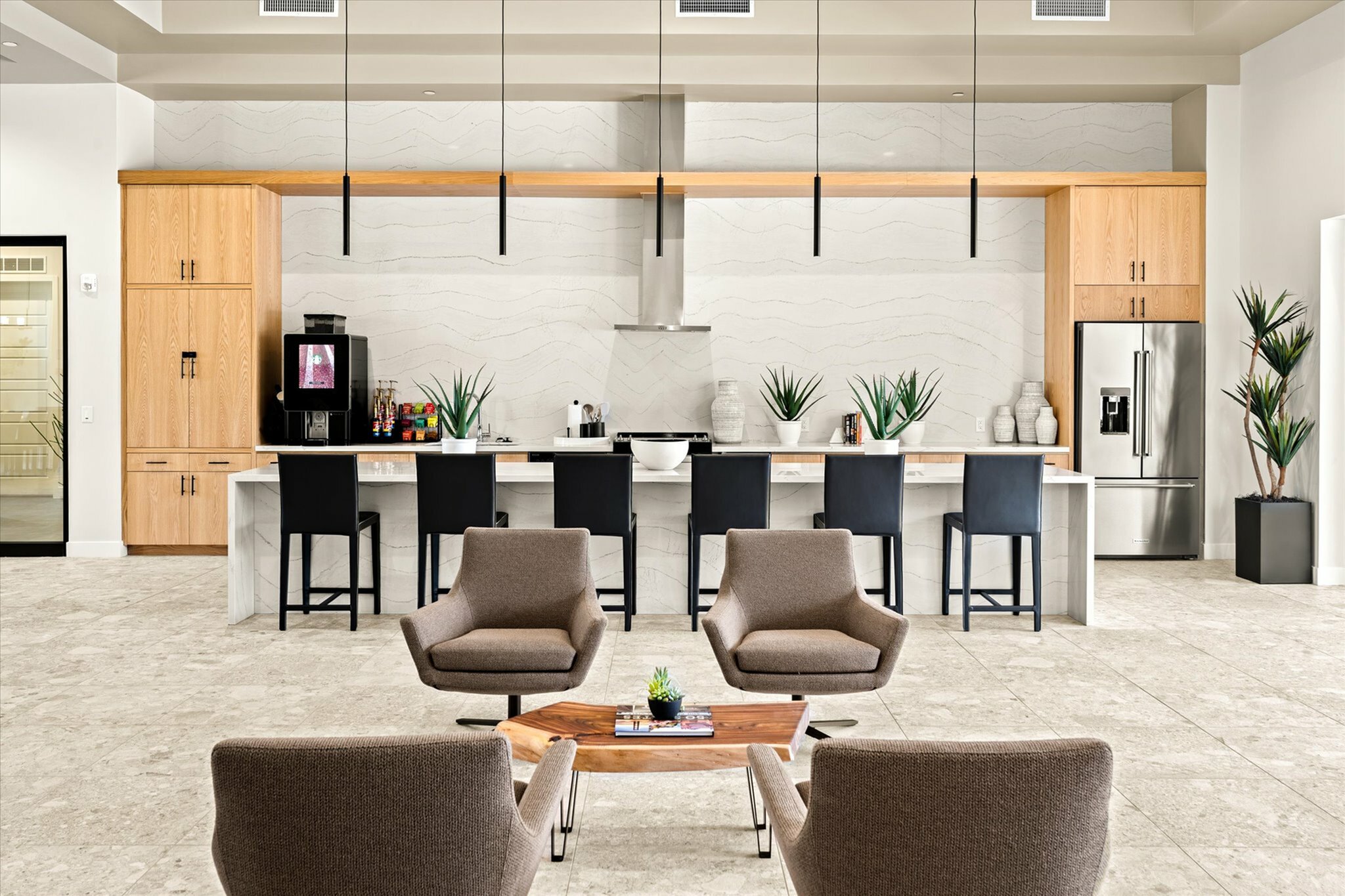clubhouse space to relax