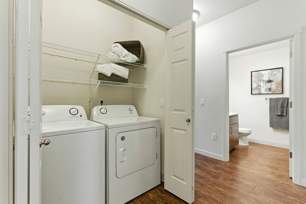 In-unit laundry