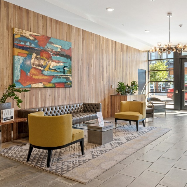 the fifty at division apartments lobby