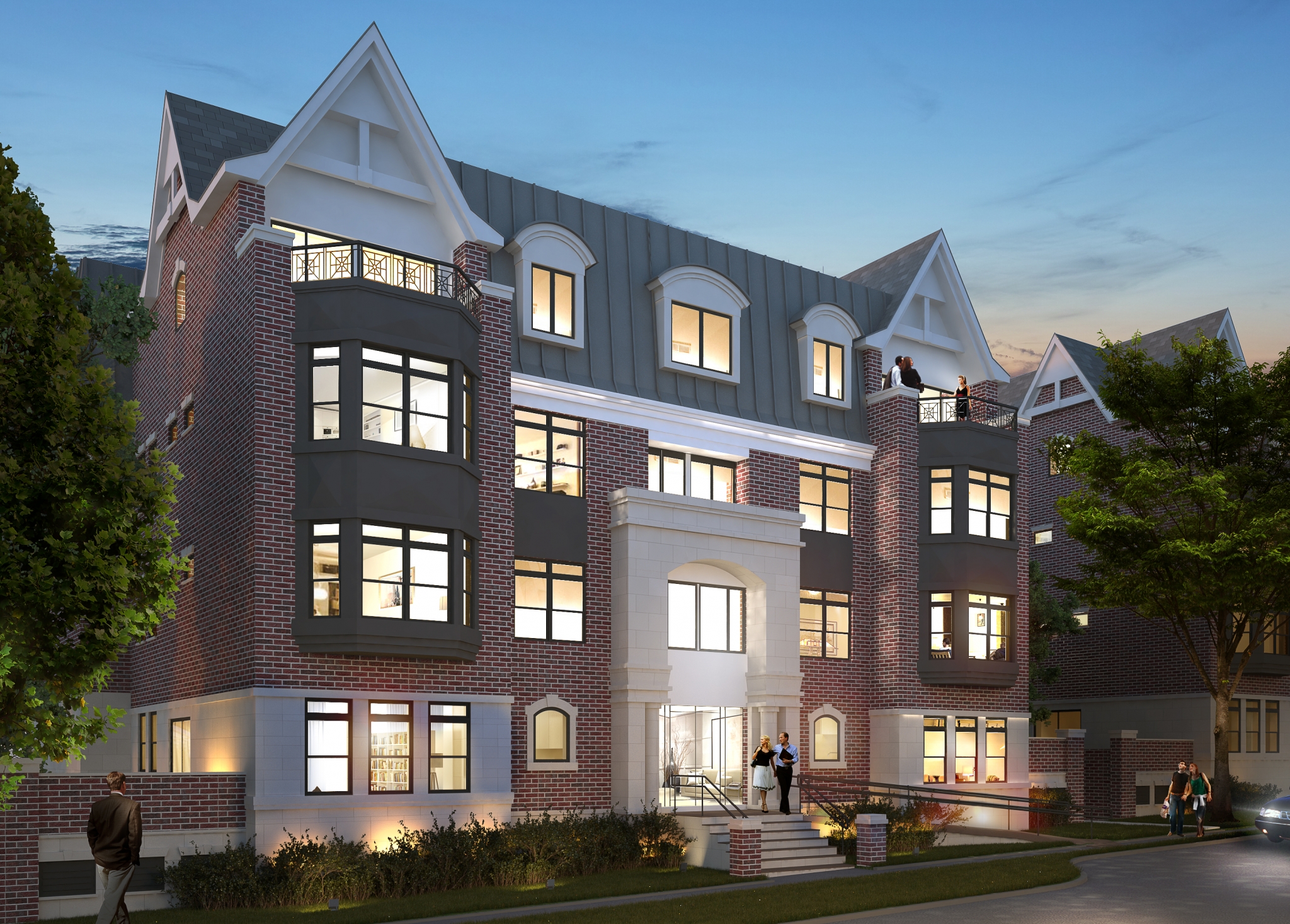 View of Luxury Apartments Highland Park IL | Luxury Apartments Highland Park
