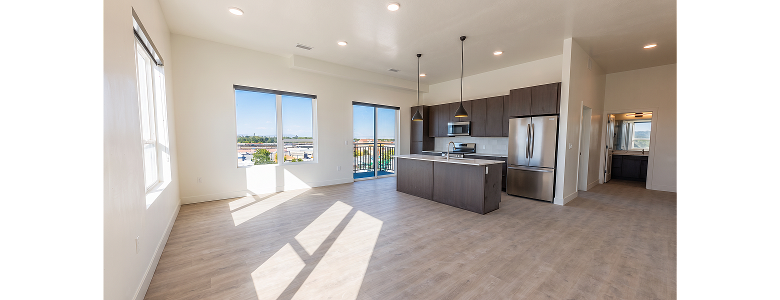 WonderBlock - Open Kitchen Living Area