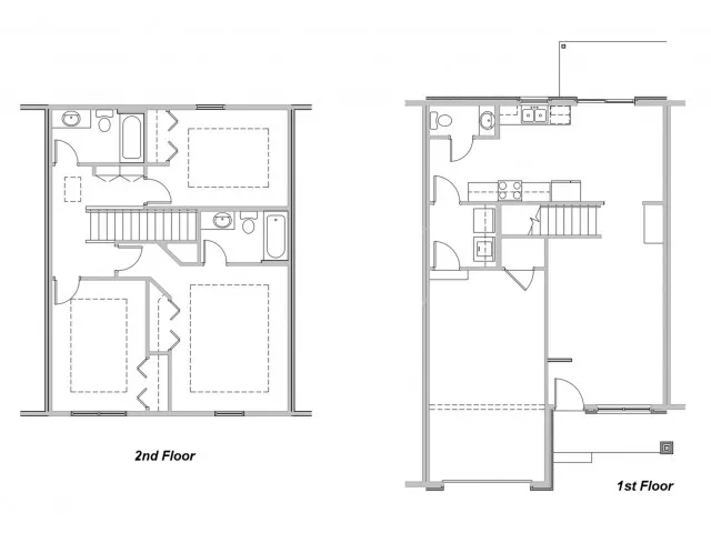 Villages at Nathanael Greene - 3x2 Townhome