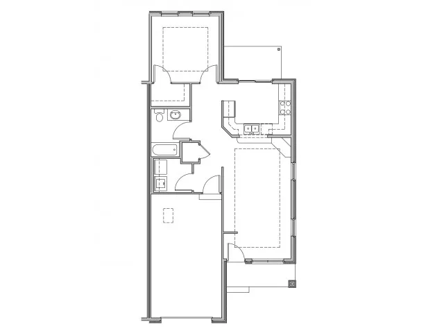 Villages at Nathanael Greene - 1x1 Townhome